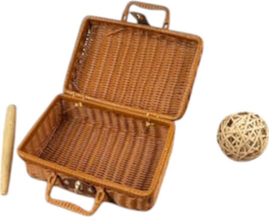 Queen Mother Kinder Aufbewahrungskorb aus Stroh 31x21x13cm 1Stück