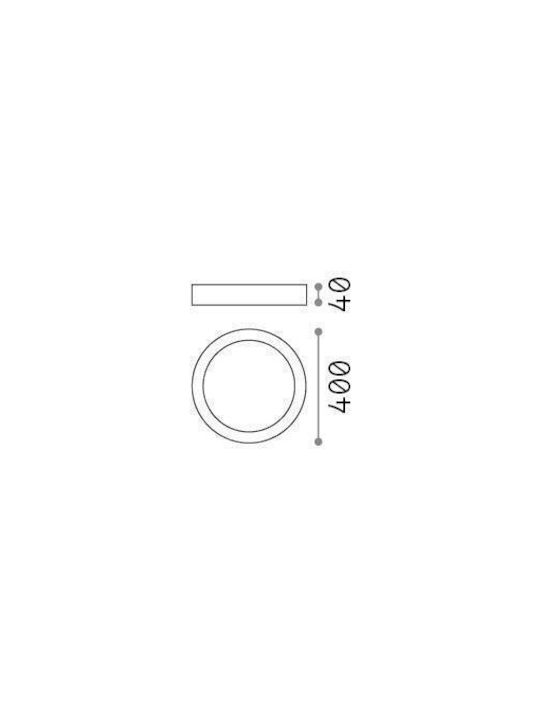 Ideal Lux Ceiling Light LED Ideal Lux Ceiling Light LED