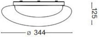 Ideal Lux Plafonieră LED Ideal Lux Plafonieră LED