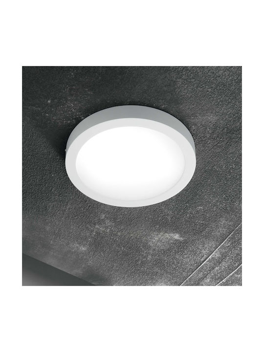 Ideal Lux Ceiling Mount Light White with Integrated LED