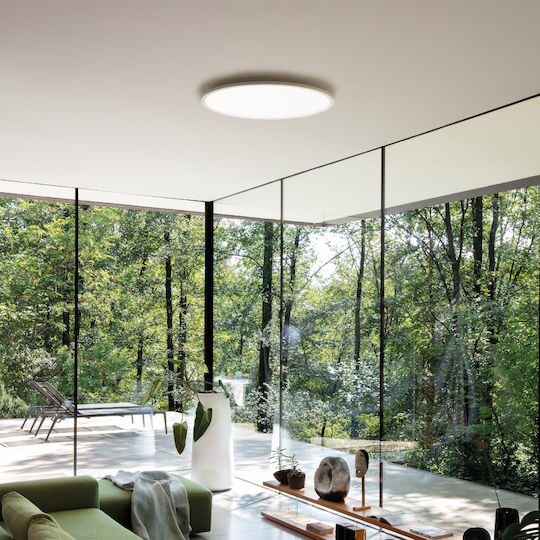 Ideal Lux Deckenleuchte Weiß mit Integrierter LED