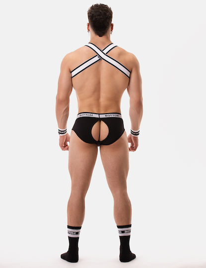 Barcode Berlin Herren Sexy Slip Schwarz