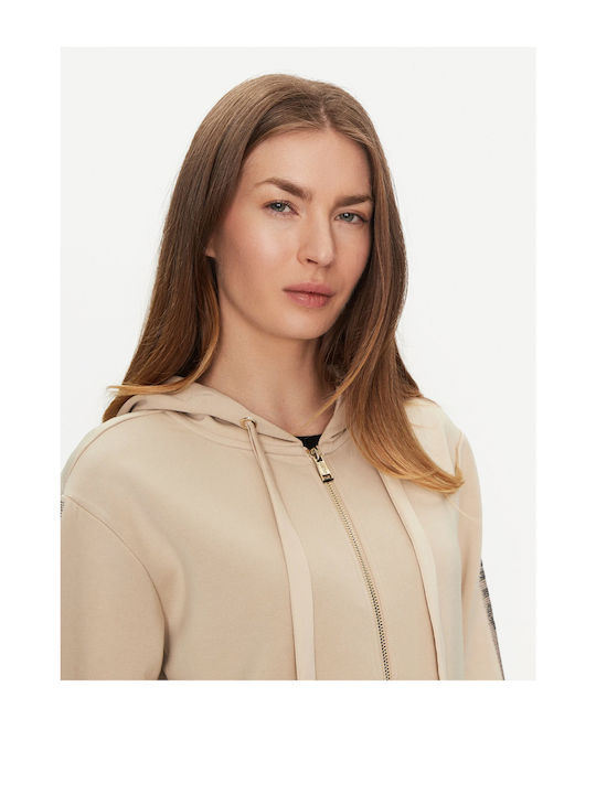 Дамска Суитшърт Жакет Худи Beige