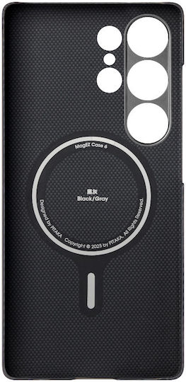 Pitaka Wallet Aramid Fiber / Plastic 1mm Black (Galaxy S25 Ultra)