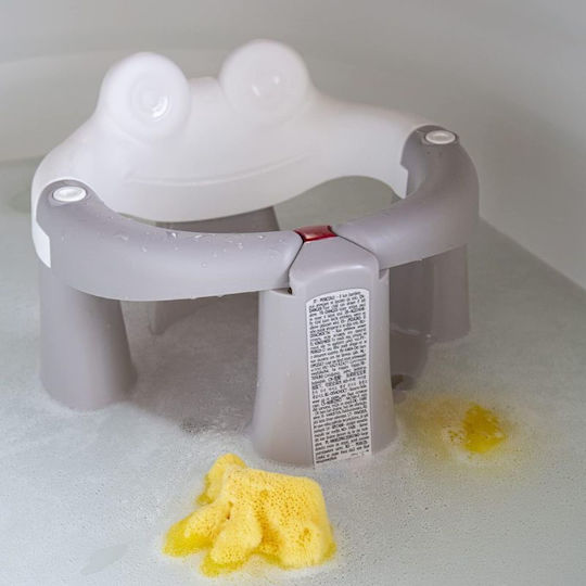 OK Baby Baby Bath Seat Crab Gray