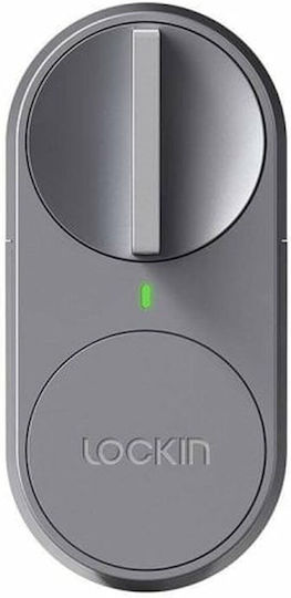 Lockin Electronic Lock in color Gray with Connectivity Bluetooth