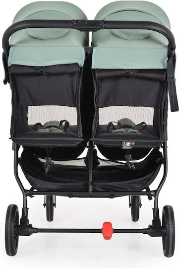 Cangaroo 2Gether Καρότσι για Δίδυμα Πράσινο 4kg