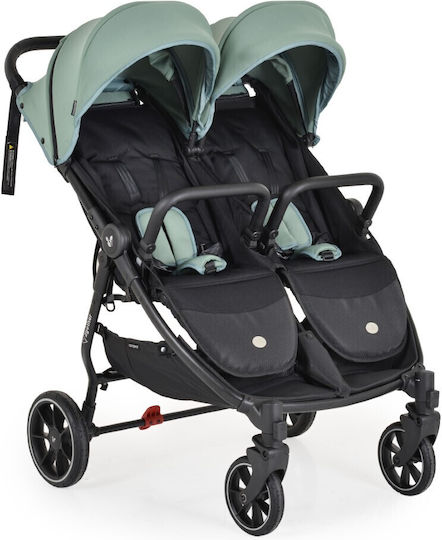 Cangaroo 2Gether Καρότσι για Δίδυμα Πράσινο 4kg