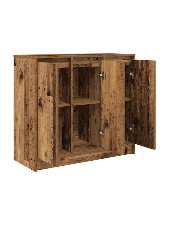 Мебели за съхранение дървен Кафяв 85x34x76см