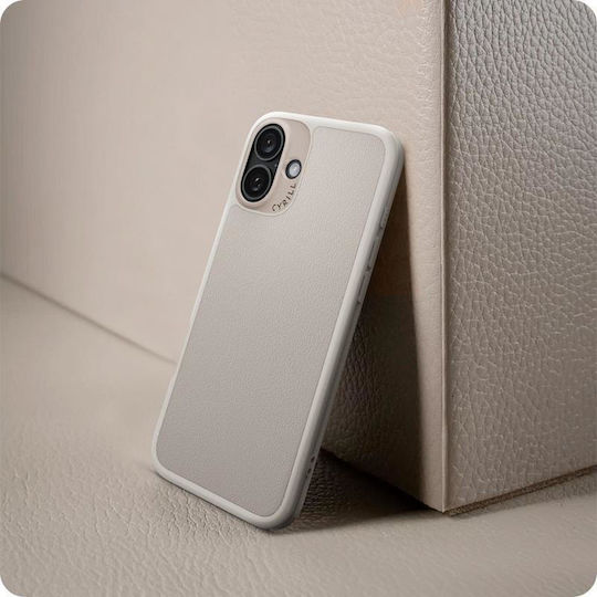 Spigen Cyrill Kajuk MagSafe Back Cover Piele artificială Bej (iPhone 16)