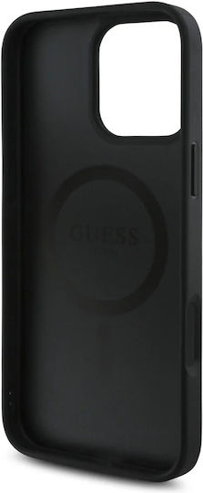 Guess Back Cover Μεταλλικό Γκρι (iPhone 16 Pro)