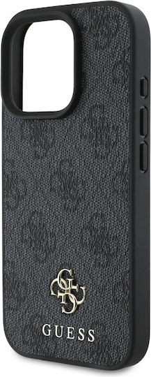 Guess Back Cover Μεταλλικό Γκρι (iPhone 16 Pro)
