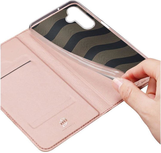 Dux Ducis Skin Pro Wallet Piele / Silicon Roz (SAMSUNG A16 5G, DUX DUCIS)