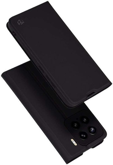 Techsuit Magskin Buchen Sie Silikon / Synthetisches Leder Schwarz (Xiaomi 15)