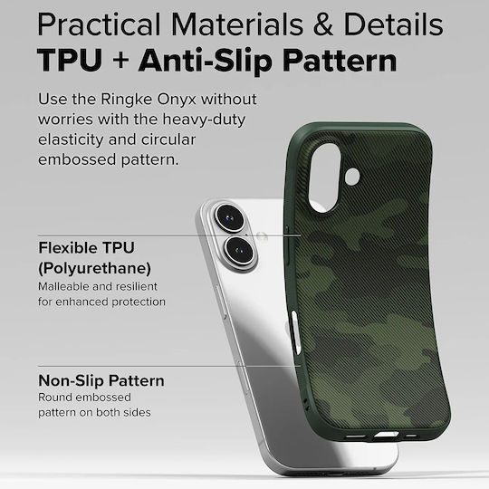 Ringke Back Cover Green (iPhone 16 Plus)