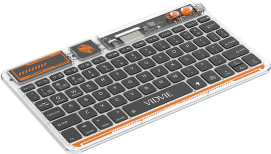 Vidvie KB05 Kabellos Bluetooth Nur Tastatur Internationales Englisch