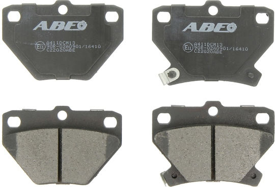 Накладки за спирачки Toyota Celica Zzt23 Abe C22020abe