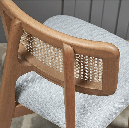 Punto Dining Room Wooden Chair Brown 47x50x81cm