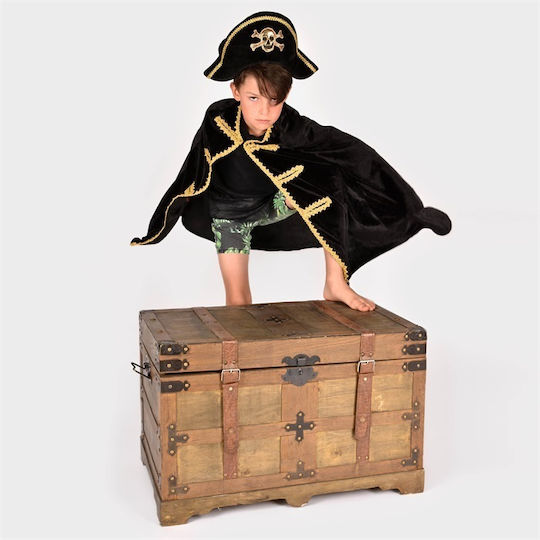 Den Goda Fen Pirate Cape & Hat 98-128 Cm F7585