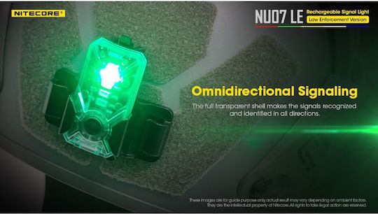 Φακός Κράνους Led Nitecore Headlamp Nu07le