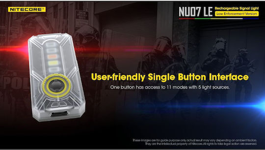 Φακός Κράνους Led Nitecore Headlamp Nu07le
