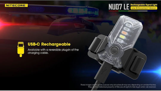 Φακός Κράνους Led Nitecore Headlamp Nu07le