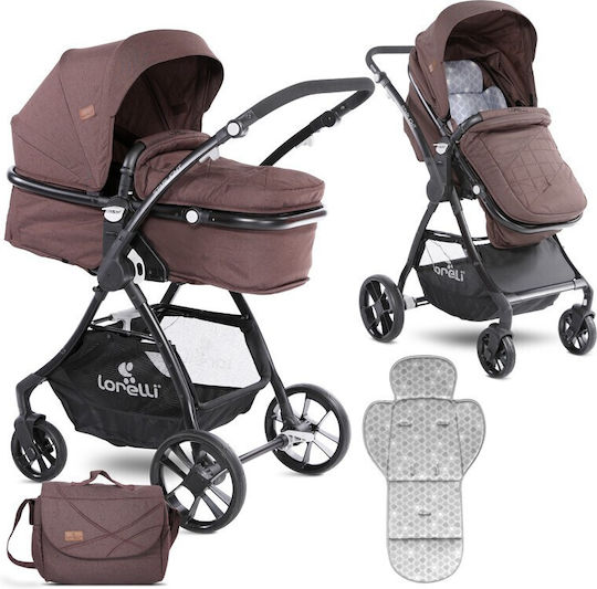 Lorelli Starlight Verstellbar 2 in 1 Baby Kinderwagen Beige 12.55kg