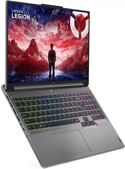 Lenovo Legion Slim 5 16AHP9 16" IPS QHD+ 165Hz (Райзън 7-8845HS/32ГБ/512ГБ SSD/GeForce RTX 4060/Без ОС) Luna Grey (Международна английска клавиатура)