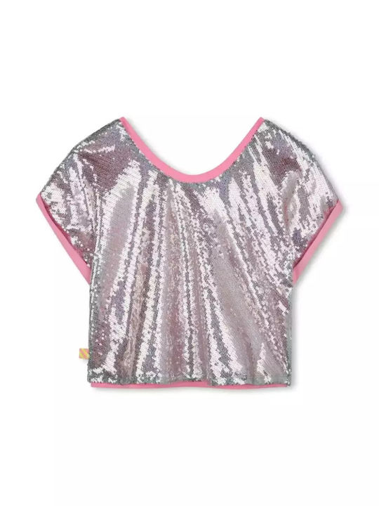 Kids' Shirt Short Sleeve Silver