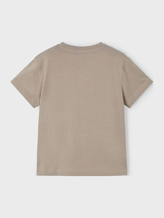 Παιδικό T-shirt Καφέ Keep Rolling
