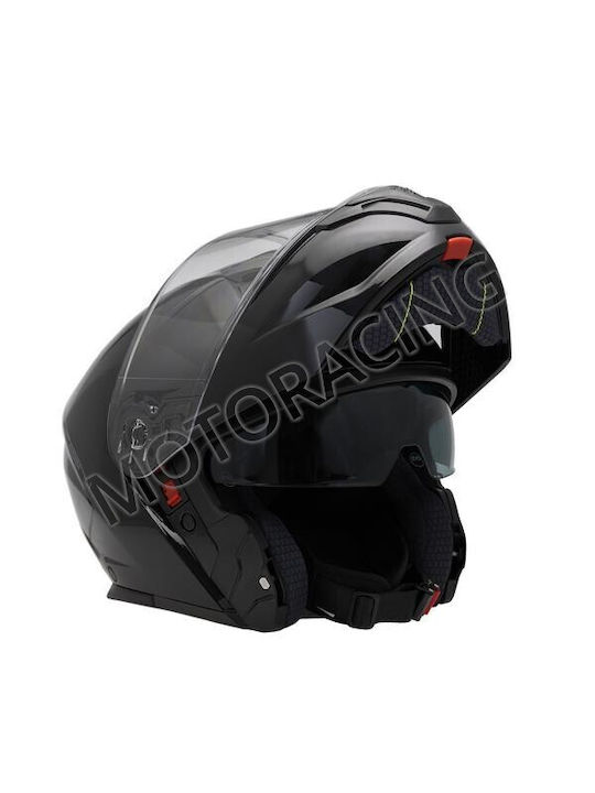 Zen ZN-918 Black Motorcycle Helmet Flip-Up ECE 22.06 1650gr