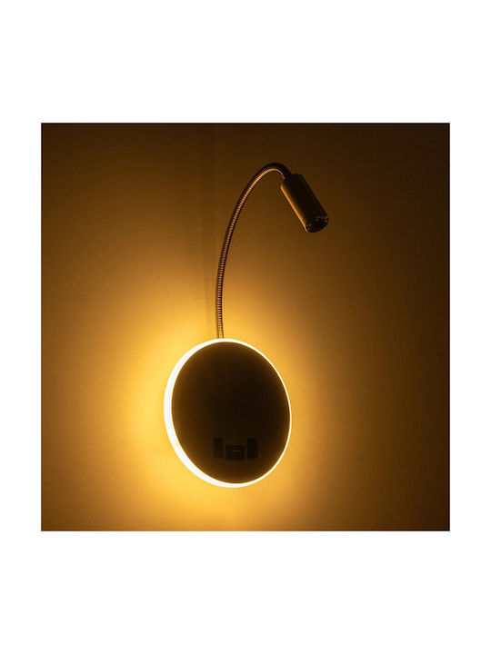 GloboStar Goose Double LED Warm White Spot in White Color