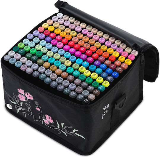 Nukido Zeichenmarker 2mm Dicke Set 168Stück
