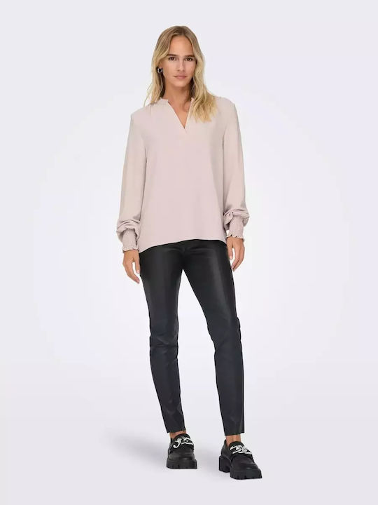 Long Sleeve Tunic Pink