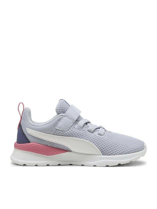 Anzarun Lite AC PS Детски спортни обувки Running с Велкро Сиви