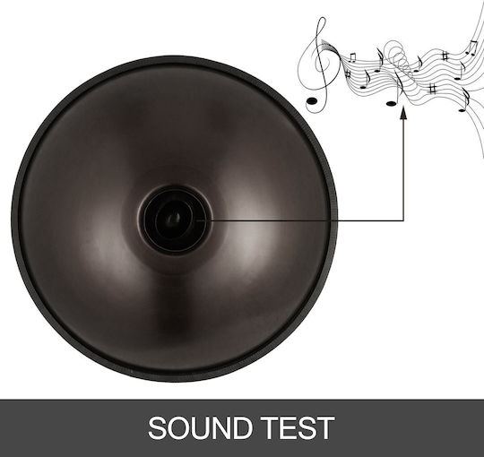 Vevor Handpan 9 Notes in D Minor Scale