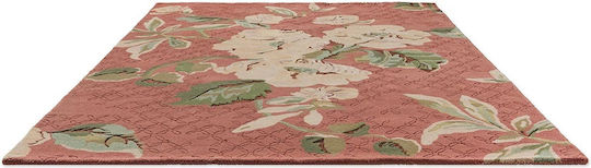 Laura Ashley Aylworth Trail Lucrat manual Covor Rectangular Portocaliu