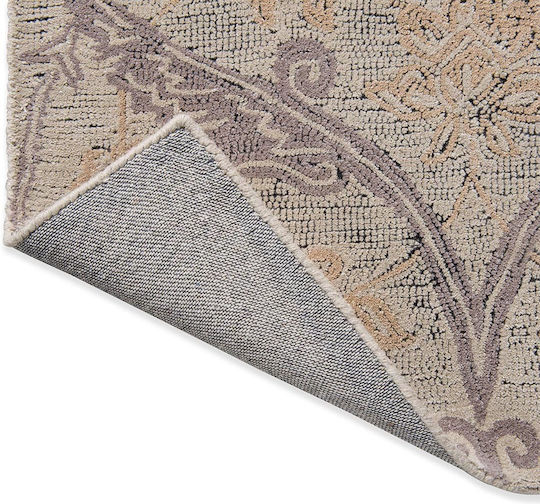 Laura Ashley Endale Soft Lucrat manual Covor Rectangular Bej