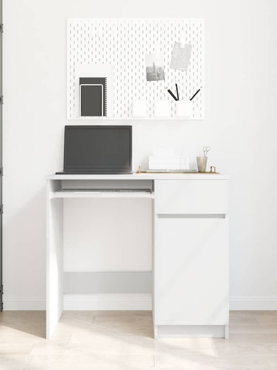 Desk Wooden White 86x49x76cm