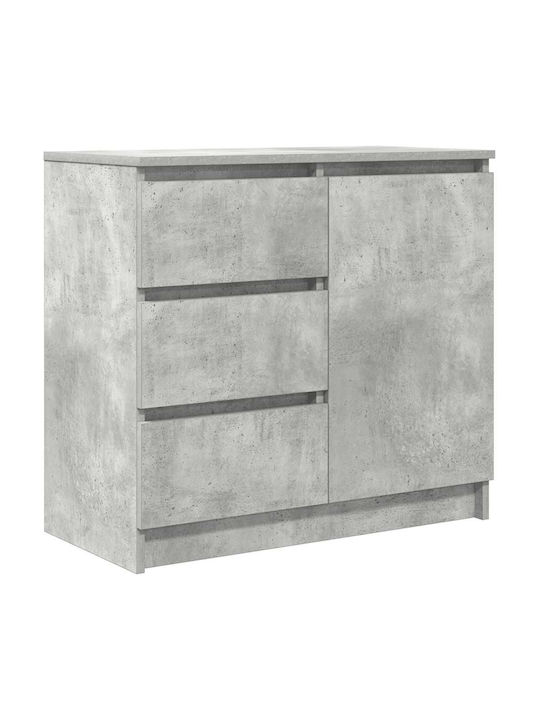 Office Storage Chipboard Drawer Grey L71xW35xH65cm