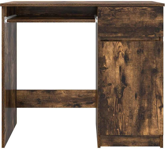 Γραφείο Ξύλινο Καπνιστή Δρυς 86x49x76εκ.