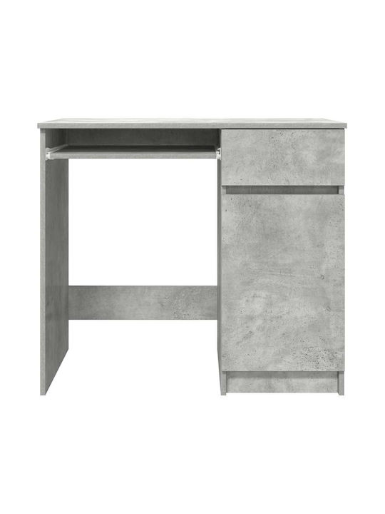 Γραφείο Ξύλινο Γκρι Σκυροδέματος 86x49x76εκ.