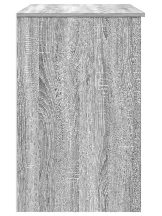 Γραφείο Ξύλινο Γκρι Sonoma 86x49x76εκ.