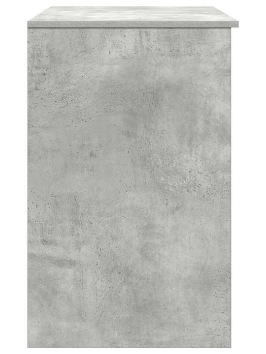 Γραφείο Ξύλινο Γκρι Σκυροδέματος 86x49x76εκ.