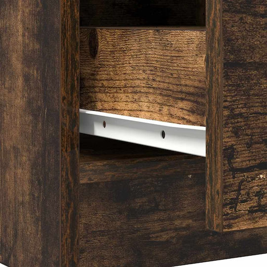 Büroaufbewahrungsschublade aus Holz Braune 71x35x84cm