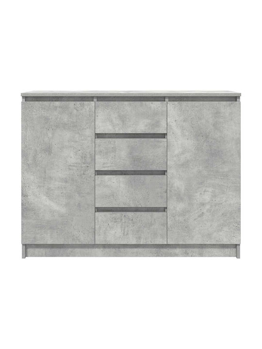 Sertar de Birou Gri 100.5x35x76cm