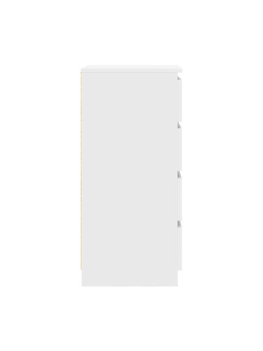Office Storage Chipboard Drawer White L37.5xW35xH99cm