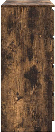 Büroaufbewahrungsschublade aus Holz Braune 71x35x84cm
