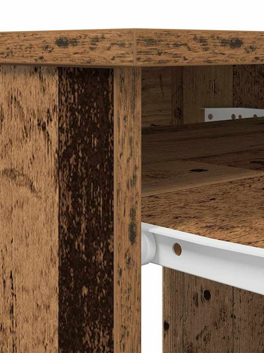 Γραφείο Ξύλινο Καφέ 86x49x76εκ.