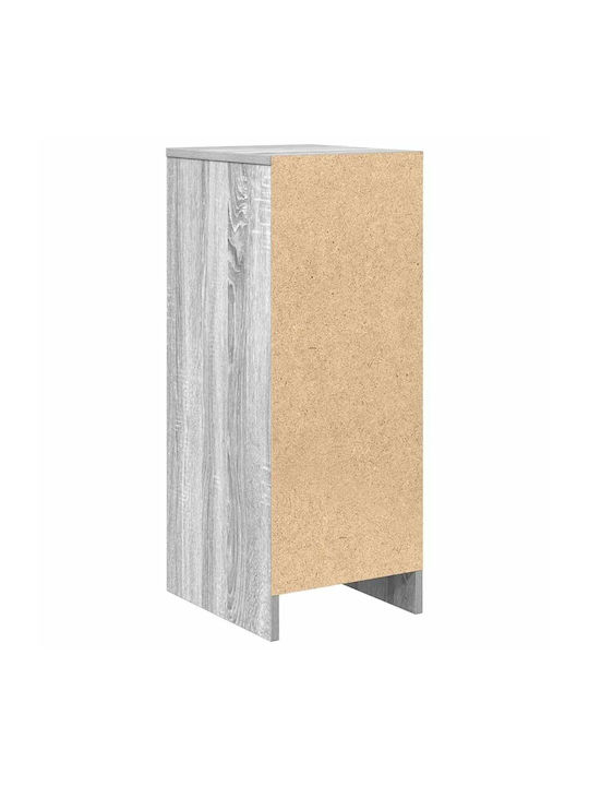 Office Storage Chipboard Drawer Grey Sonoma L29.5xW34xH76cm